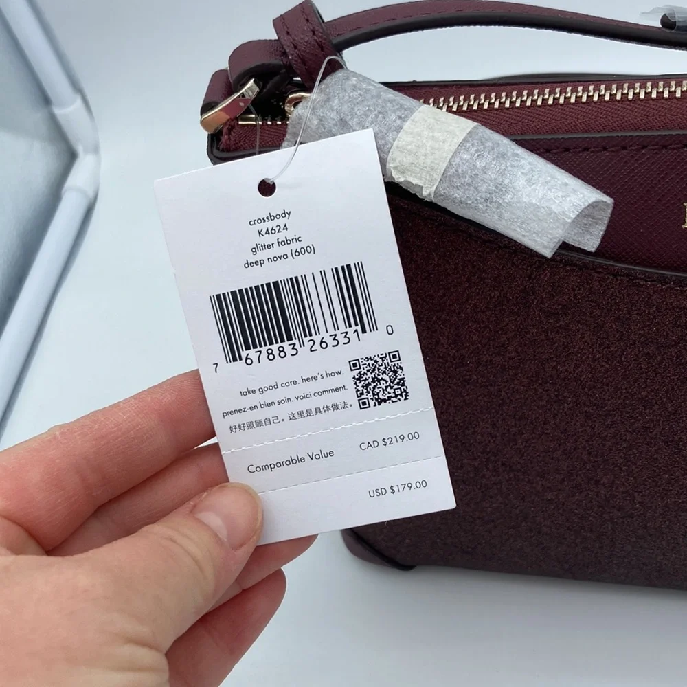 NWT KATE SPADE NOVA SHIMMY CROSSBODY BAG